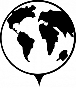 Earth Globe Pointer Svg Png Icon Free Download (#24988 ...