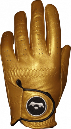 King of Golf | Gold Golf Glove