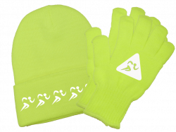 Reflective Knit Beanie - Runners - High Visibility Beanie and Glove ...