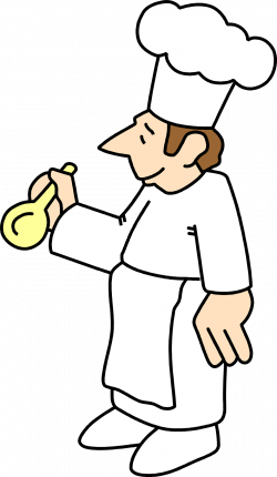 Chef | Free Stock Photo | Illustration of a chef with a spoon | # 8041