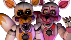 Test Lolbit and Funtime Foxy by GuardianHarkear | Funtime Foxy ...