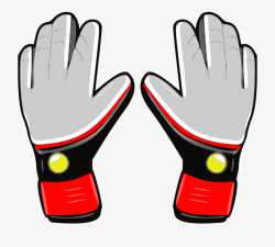 Gloves Clipart Soccer Glove - Soccer Goalie Gloves Clipart ...