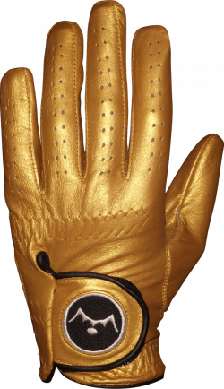 Queen of Golf Ladies Gold Golf Glove| Gold Golf Glove
