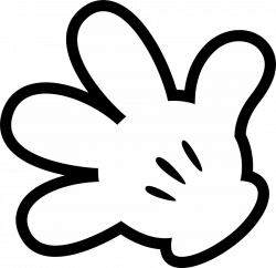 28+ Collection of Mickey Mouse Gloves Clipart | High quality, free ...