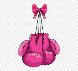 Pink Boxing Gloves Rectangular Mouse Pad Clipart (#547116 ...