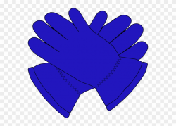 Gloves Clip Art At Clker Com Online - Glove - Png Download ...