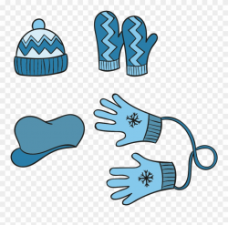 Gloves Clipart Snow Jacket - Png Download (#3171693 ...