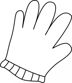 Black and White Glove Clip Art | Clipart Panda - Free ...