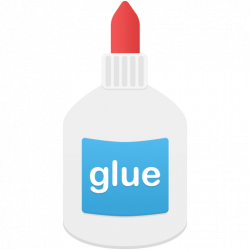 Glue bottle png