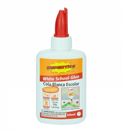 1023 WHITE SCHOOL GLUE w/ Brush Nozzle Applicator 60g – Supertite ...