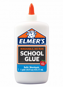 High Res - Elmer's School Glue Pint Free PNG Images ...