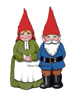 Gnome Clipart Hand Drawn Clipart Commercial Use OOAK