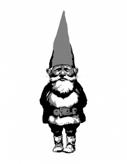 Garden Gnome Silhouette at GetDrawings.com | Free for personal use ...