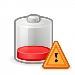 File:Gnome-battery-caution.svg - Wikimedia Commons