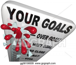 Stock Illustrations - Your goals met and surpassed ...
