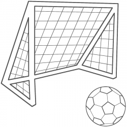 86+ Soccer Goal Clipart | ClipartLook