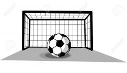 77+ Soccer Goal Clipart | ClipartLook