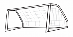 Goal Football Net Soccer Png Image - Soccer Goal Clipart ...