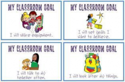 My Classroom Goals (word doc) 36 of them! These can be made ...