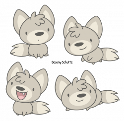 Baby Wolf by Daieny on DeviantArt | Extremely Cute Art | Pinterest ...