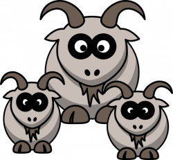 Cartoon Goats Clipart - Clip Art Library