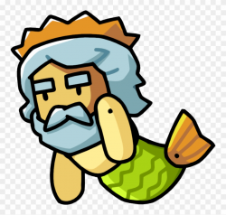 Poseidon Greek God Cartoon Clipart (#1601713) - PinClipart