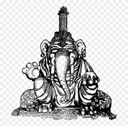 All Photo Png Clipart - Drawing Of Elephant God, Transparent ...