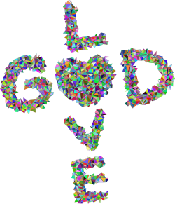 Clipart - Low Poly Love God