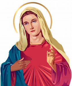 Blessed Virgin Mary PNG Clip Art | Churches & Religious ...