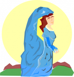 Mary The Mother Of God Clip Art at Clker.com - vector clip art ...