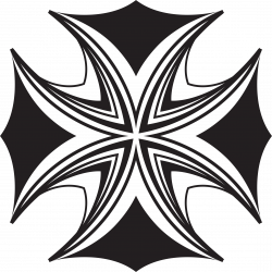 Clipart - Maltese Cross Mark II