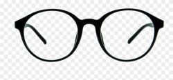 Round Glasses Frames Png Clipart (#4951465) - PinClipart