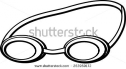 Swimming Goggles Stock Vectors & Vector Clip Art ...