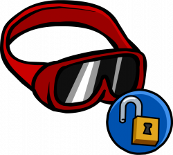 Red Ski Goggles | Club Penguin Wiki | FANDOM powered by Wikia