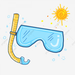 Swimming Goggles Tourism Swim Cartoon, Comic, Cartoon Design ...
