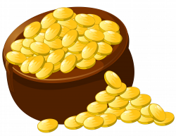 Transparent Pot of Gold PNG Picture Clipart | Gallery Yopriceville ...