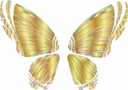 Clipart - RGB Butterfly Silhouette 10 12 No Background