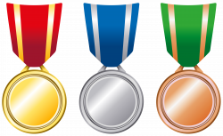 28+ Collection of Gold Silver Bronze Medal Clipart | High quality ...