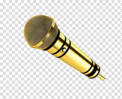 Gold microphone, Microphone Icon, Golden Microphone ...