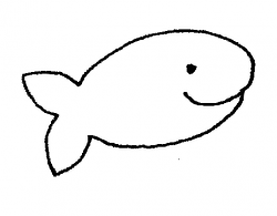 Goldfish Clipart Black And White | Free download best ...