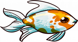 HD Png Black And White Download Clipart Beautiful Fish ...