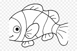 Dorothy Goldfish Cliparts - Fish Outline Clip Art, HD Png ...