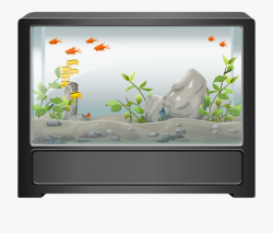 Download Fish Tank Graphic Clipart Goldfish Aquarium - Fish ...