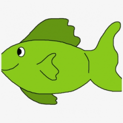 Goldfish Clipart Printable - Green Fish Clipart Png ...