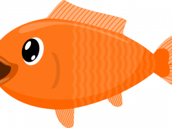 Goldfish Clipart Isda - Fishery Cartoon Png Transparent ...