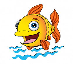 How to Draw a Cartoon Fish in a Few Easy Steps | Easy Drawing Guides