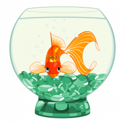 Cleo the Goldfish Sticker, Goldfish Sticker, Fish Decals, Animals ...