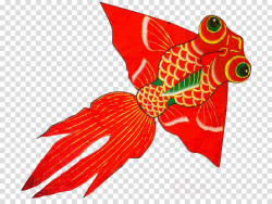 Red, Fish, Wing, transparent png image & clipart free download