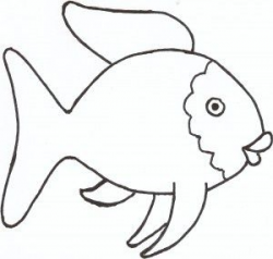 Goldfish Template - Clip Art Library