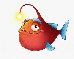 Angler Fish Clipart - Goldfish, Cliparts & Cartoons - Jing.fm